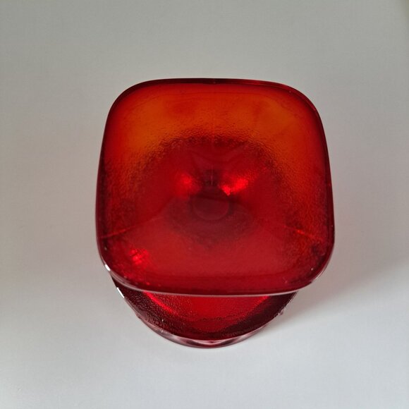 Noritake Spotlight Ruby Red Stem Sherbet Goblet Dessert Glass - Picture 6 of 6